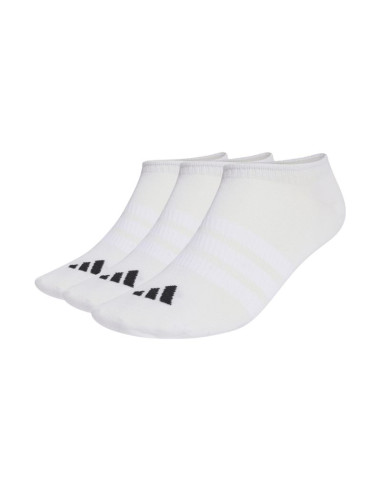 Skarpety adidas thin&light sportswear no show 3 pary białe jz0534