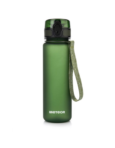 Bidon sportowy meteor 500 ml ciemnozielony