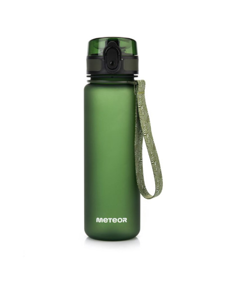 Bidon sportowy meteor 500 ml ciemnozielony