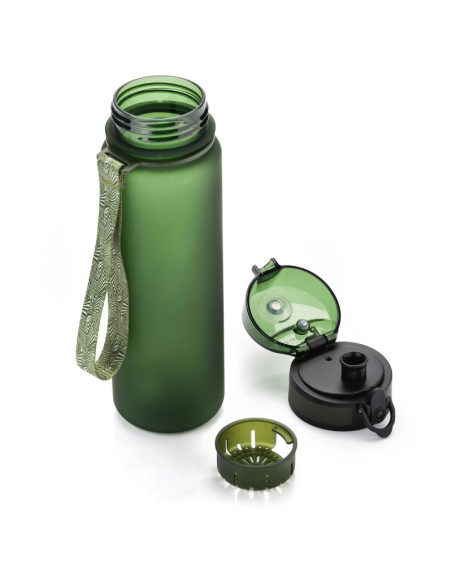 Bidon sportowy meteor 500 ml ciemnozielony