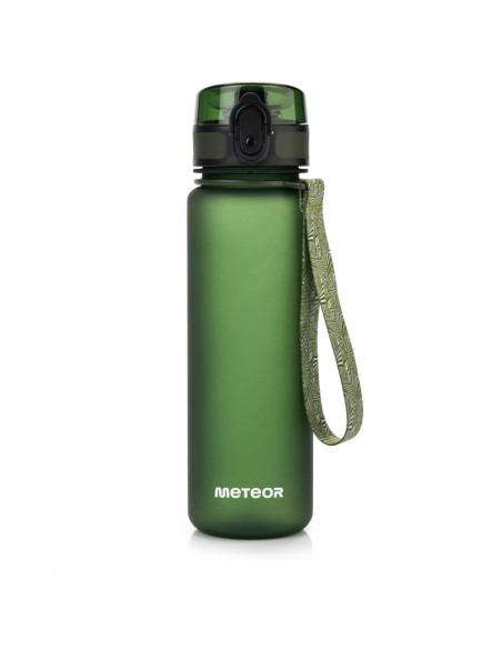 Bidon sportowy meteor 500 ml ciemnozielony