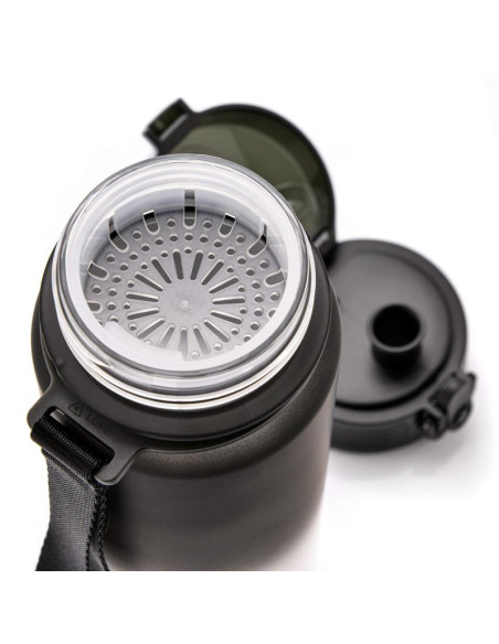 Bidon sportowy meteor 500 ml ciemnozielony