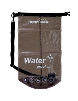 Worek turystyczny wodoszczelny 20l czarny redcliffs