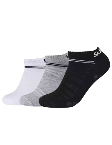 Skechers 3ppk mesh ventilation socks sk43022-9996 białe 35-38