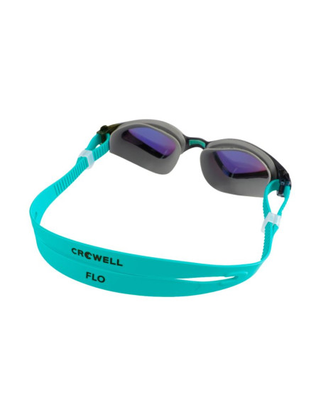 Okulary pływackie crowell gs20 flo mirror szaro-zielone