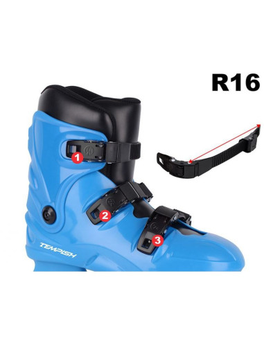 Metalowa klamra z paskiem r16