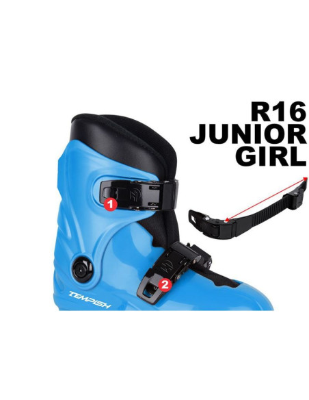 Metalowa klamra z paskiem r16