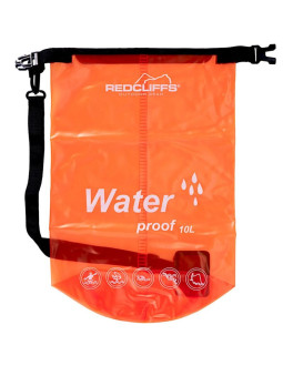 Worek turystyczny wodoszczelny 10l pomarańczowy redcliffs