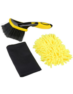 Zestaw do mycia samochodu dunlop 3 elementów