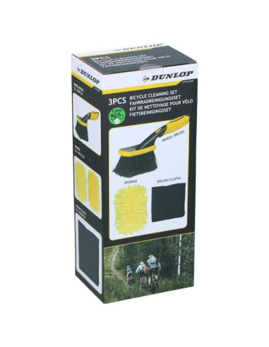 Zestaw do mycia samochodu dunlop 3 elementów