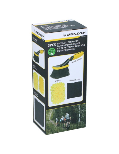 Zestaw do mycia samochodu dunlop 3 elementów