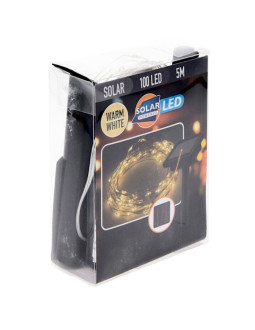 Lampa solarna oświetlanie namiotu 100led