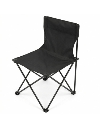 Krzesło turystyczne składane czarne 30x30x25/47cm enero camp