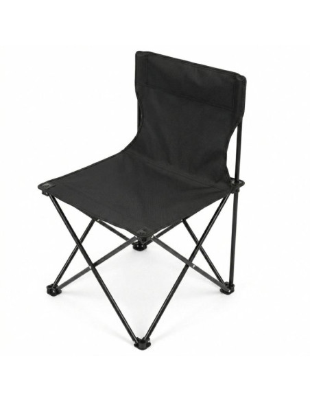 Krzesło turystyczne składane czarne 30x30x25/47cm enero camp