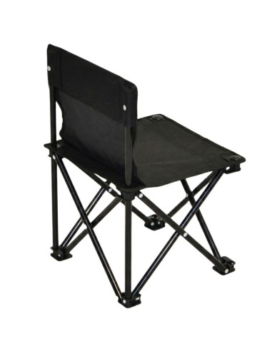 Krzesło turystyczne składane czarne 30x30x25/47cm enero camp