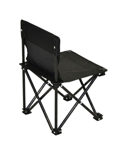 Krzesło turystyczne składane czarne 30x30x25/47cm enero camp