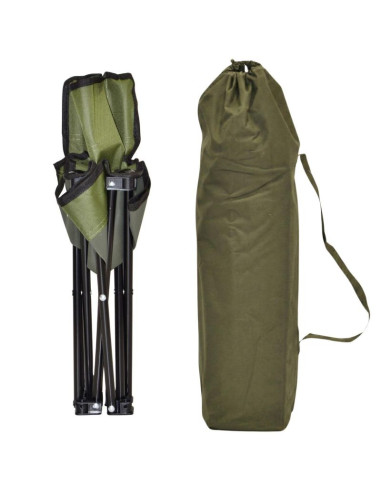 Krzesło turystyczne składane zielone 30x30x25/47cm enero camp