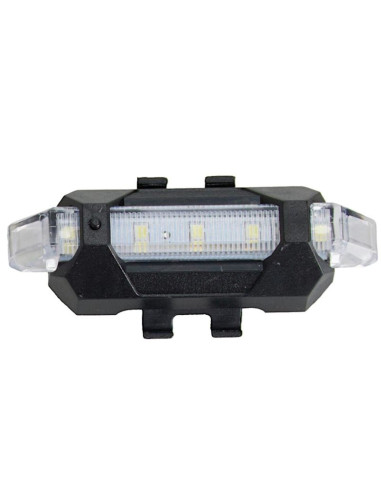 Zestaw lamp rowerowych led przód i tył xqmax ładowanie usb