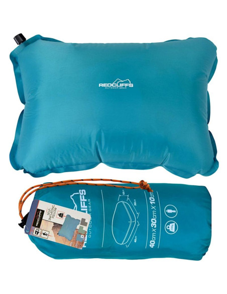 Poduszka podróżna dmuchana redcliffs niebieska