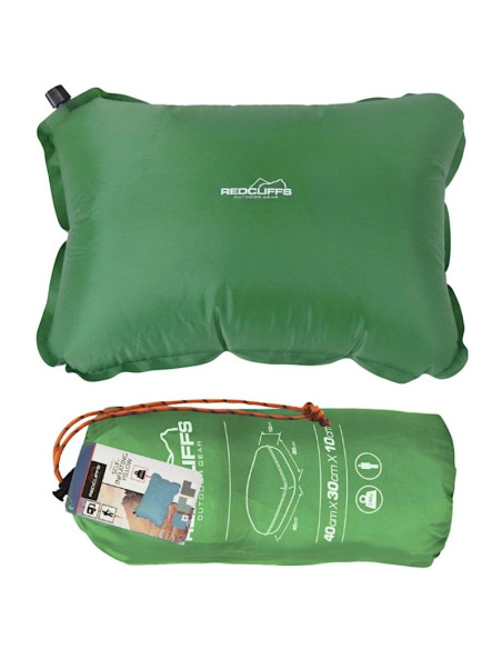 Poduszka podróżna dmuchana redcliffs zielona