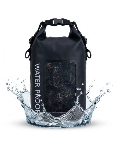 Worek wodoszczelny na telefon czarny redcliffs