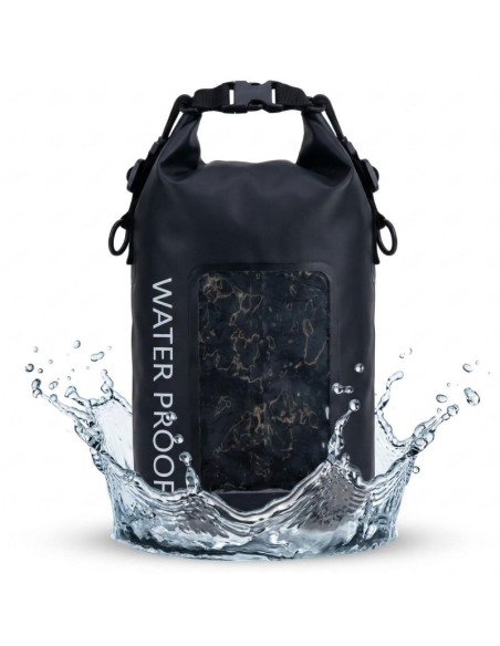 Worek wodoszczelny na telefon czarny redcliffs