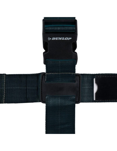 Uniwersalny pas zabezpieczający do bagażu 230x5cm zestaw 2 szt dunlop czarny