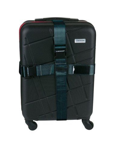 Uniwersalny pas zabezpieczający do bagażu 230x5cm zestaw 2 szt dunlop czarny