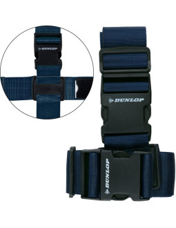 Uniwersalny pas zabezpieczający do bagażu 230x5cm zestaw 2 szt dunlop granat