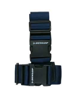 Uniwersalny pas zabezpieczający do bagażu 230x5cm zestaw 2 szt dunlop granat 2