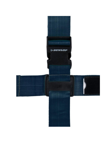 Uniwersalny pas zabezpieczający do bagażu 230x5cm zestaw 2 szt dunlop granat