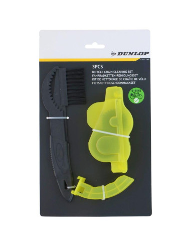 Zestaw szczotek do czyszczenia roweru 3 elementy dunlop