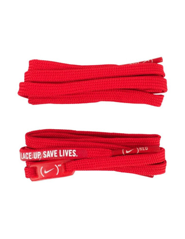 Sznurówki nike sznur 120 cm, 105 cm, 90 cm czerwone