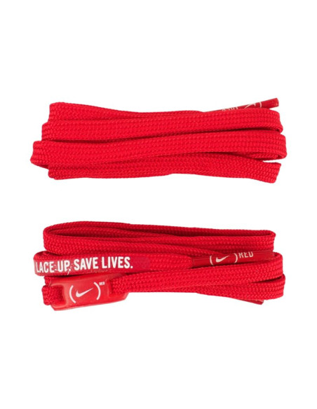 Sznurówki nike sznur 120 cm, 105 cm, 90 cm czerwone