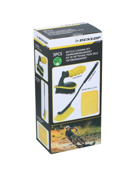 Zestaw szczotek do czyszczenia roweru dunlop