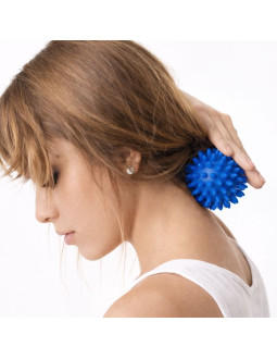 Piłka fizjo spiky do masażu i rehabilitacji 5,4 cm tullo niebieska ref853 2