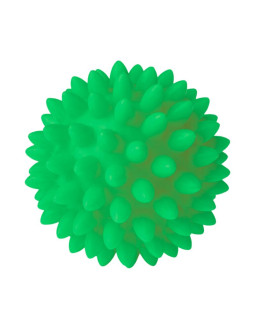 Piłka fizjo spiky do masażu i rehabilitacji 5,4 cm tullo zielona ref854