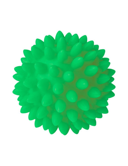 Piłka fizjo spiky do masażu i rehabilitacji 5,4 cm tullo zielona ref854