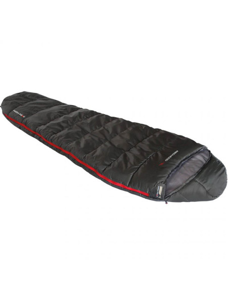 Śpiwór high peak redwood 3l  230x85x55 ciemnoszary lewy 23090