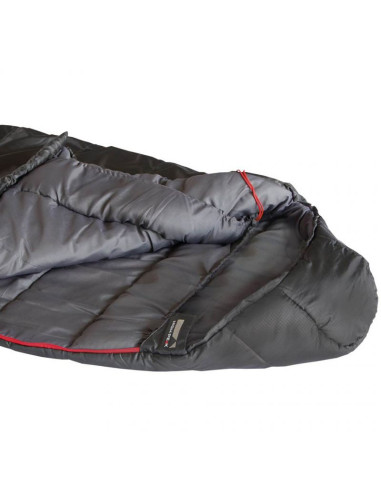 Śpiwór high peak redwood 3l  230x85x55 ciemnoszary lewy 23090