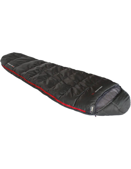 Śpiwór high peak redwood 3l  230x85x55 ciemnoszary lewy 23090