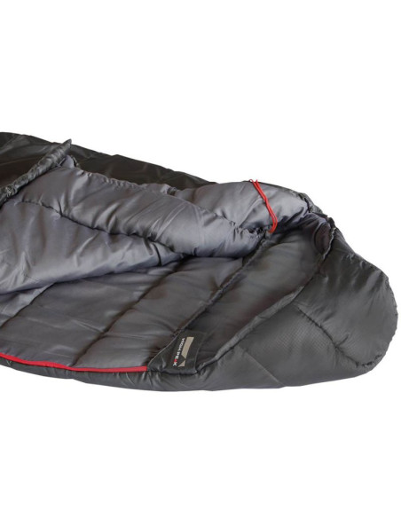 Śpiwór high peak redwood 3l  230x85x55 ciemnoszary lewy 23090