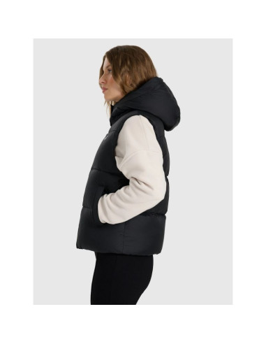 Bezrękawnik puchowy z naturalnym wypełnieniem damski 4f 4fwaw25tvjaf223-083s
