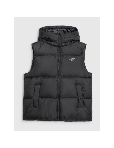 Bezrękawnik puchowy z naturalnym wypełnieniem damski 4f 4fwaw25tvjaf223-083s