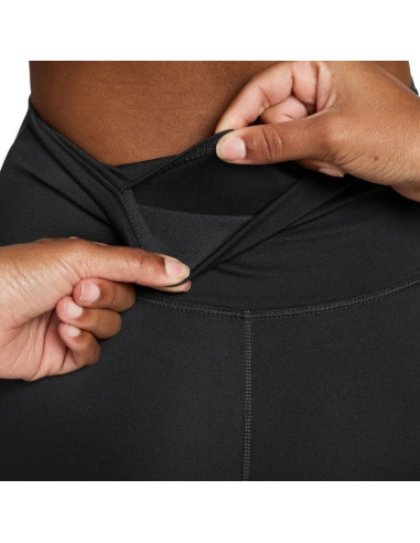 Legginsy damskie nike one seamless front czarne hj9195 013