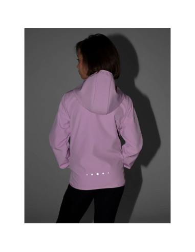 Kurtka softshell wiatroodporna membrana 5000 dziewczęca 4f 4fjwss26tsoff478-47s