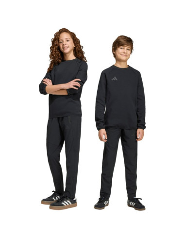 Spodnie dla dzieci adidas tiro 26 travel woven czarne jm5556