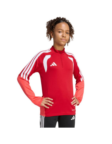 Bluza dla dzieci adidas tiro 26 competition training top czerwono-pomarańczowa ka7571