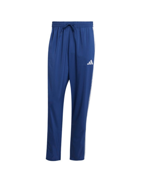 Spodnie męskie adidas essentials 3-stripes stanford open hem niebieskie je6400