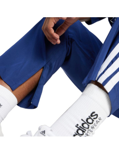 Spodnie męskie adidas essentials 3-stripes stanford open hem niebieskie je6400